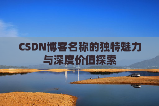 CSDN博客名称的独特魅力与深度价值探索
